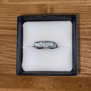 Fifth Avenue Collection Stainless Steel Ring